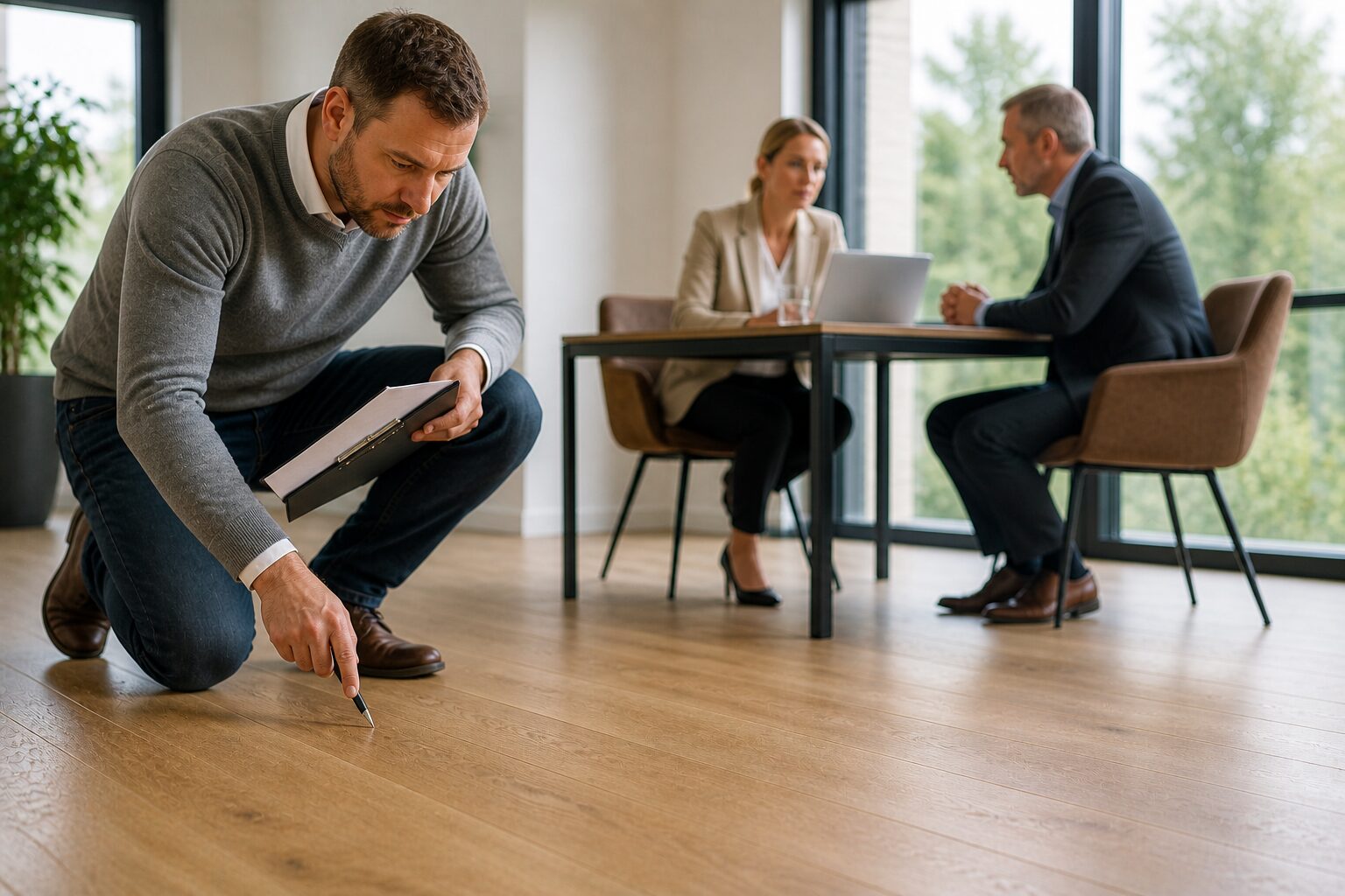 vloerexpertise bij geschil met technische beoordeling op locatie